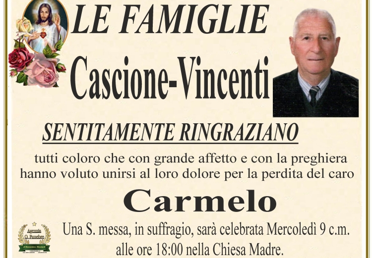 Ringraziamento vincenti